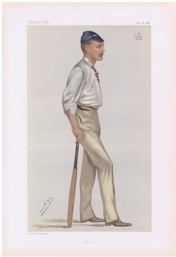 Lord Harris Vanity Fair Cricketer Print