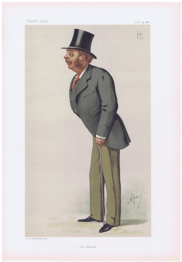 Sir Matthew Ridley Vanity Fair Print