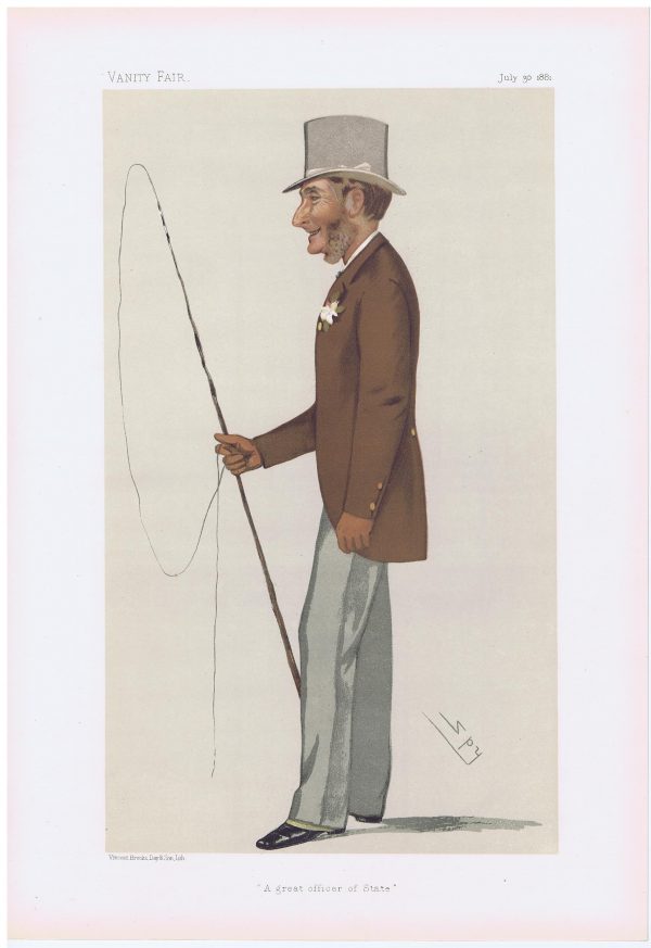 Lord Aveland Original Vanity Fair Print