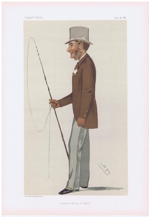 Lord Aveland Original Vanity Fair Print