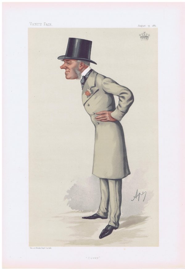 The Earl Of Coventry Vanity Fair Print