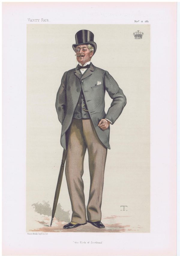 The Earl Of Rosslyn Original Vanity Fair Print