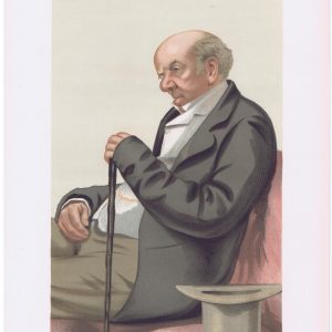 Judge Colin Blackburn Original Vanity Fair Print