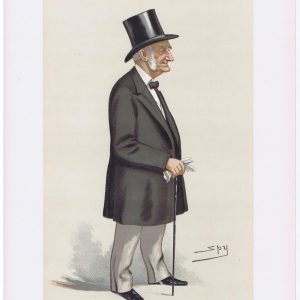 The Earl Of Leven and Melville Vanity Fair Print