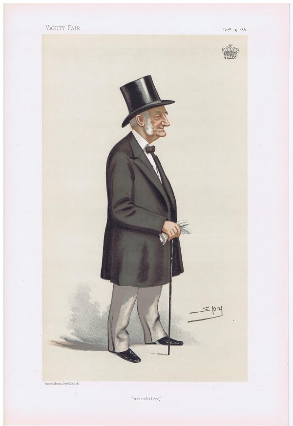 The Earl Of Leven and Melville Vanity Fair Print