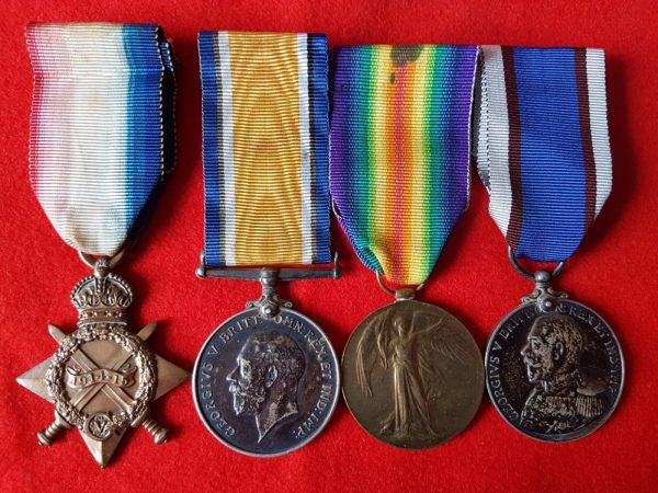 Brixham Devon Royal Fleet Reserve Medal Group