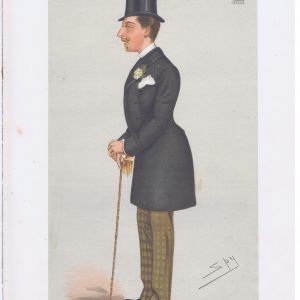 Prince Leopold Original Vanity Fair Print