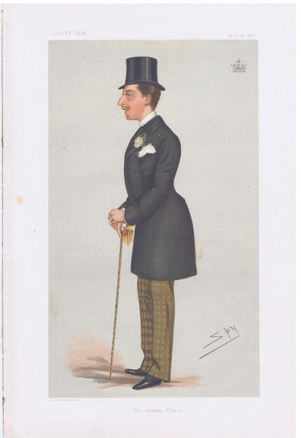 Prince Leopold Original Vanity Fair Print