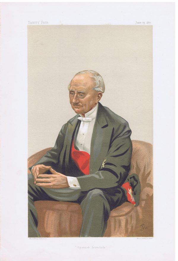 Admiral Sir Hastings Reginald Yelverton Vanity Fair Print