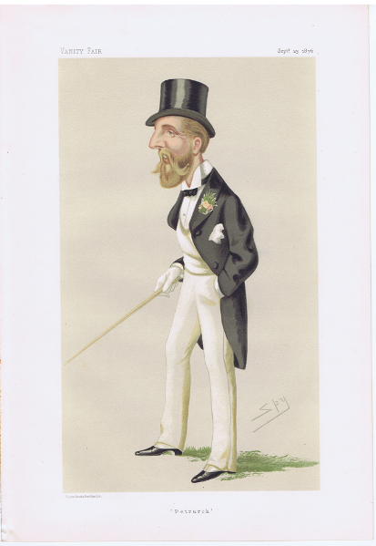 Viscount Dupplin Vanity Fair Print 1876