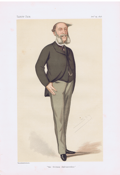 Count George Herbert Munster Vanity Fair Print 1876