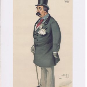 Henry Dawson-Damer Original Vanity Fair Print