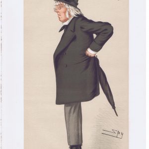 Poet Francis Hastings Doyle Original Vanity Fair Print