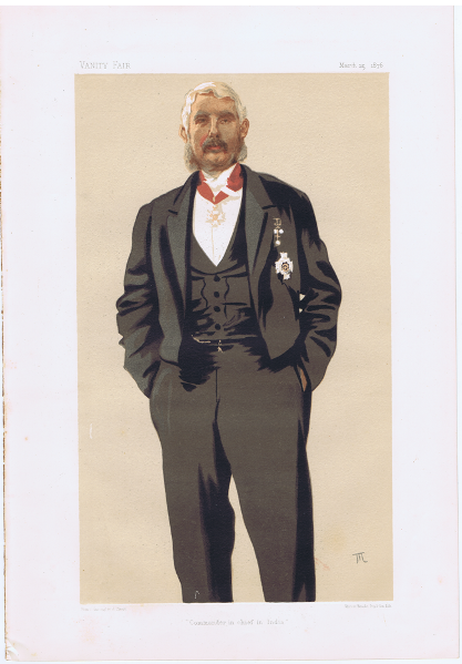 General Sir Frederick Paul Haines Vanity Fair Print 1876