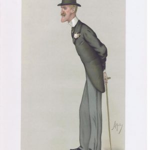 Colonel Frederick Wellesley Original Vanity Fair Print