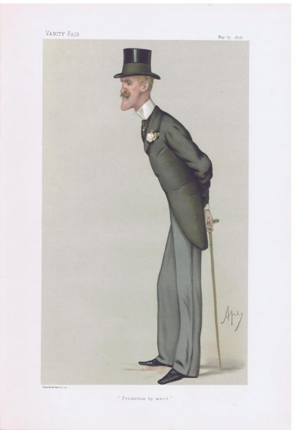 Colonel Frederick Wellesley Original Vanity Fair Print