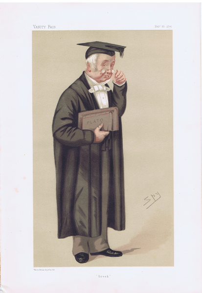Reverend Benjamin Jowett Vanity Fair Print 1876