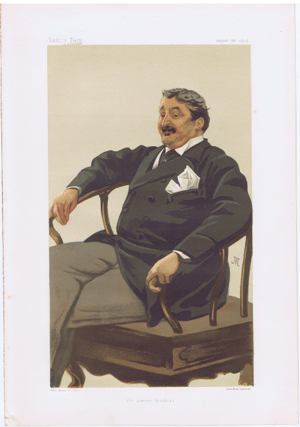 Colonel James Farquharson Vanity Fair Print 1876