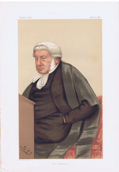 Judge George Bramwell Vanity Fair Print 1875