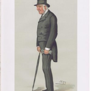 George Lane-Fox Original Vanity Fair Print