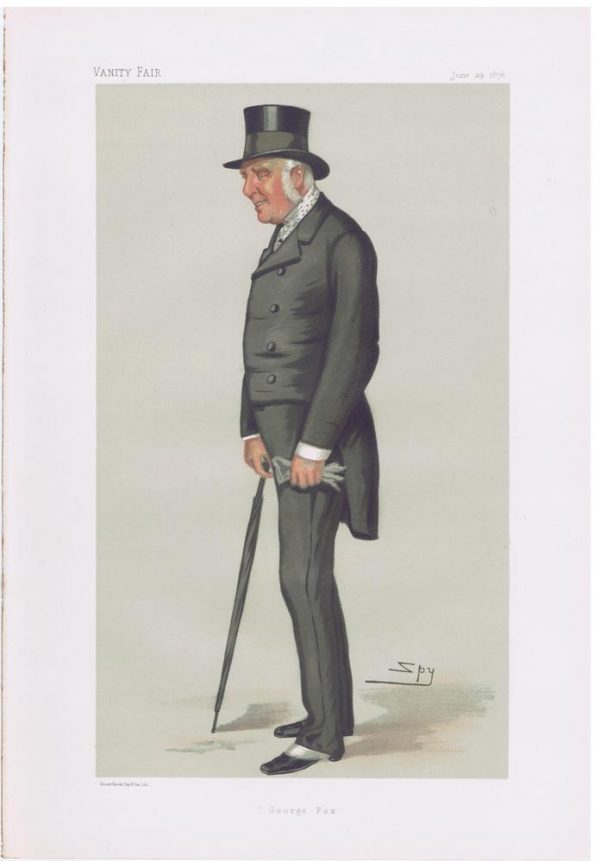 George Lane-Fox Original Vanity Fair Print