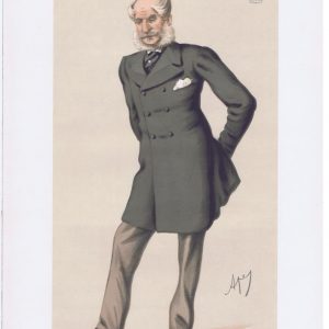 William Duncombe Earl Of Feversham Vanity Fair Print