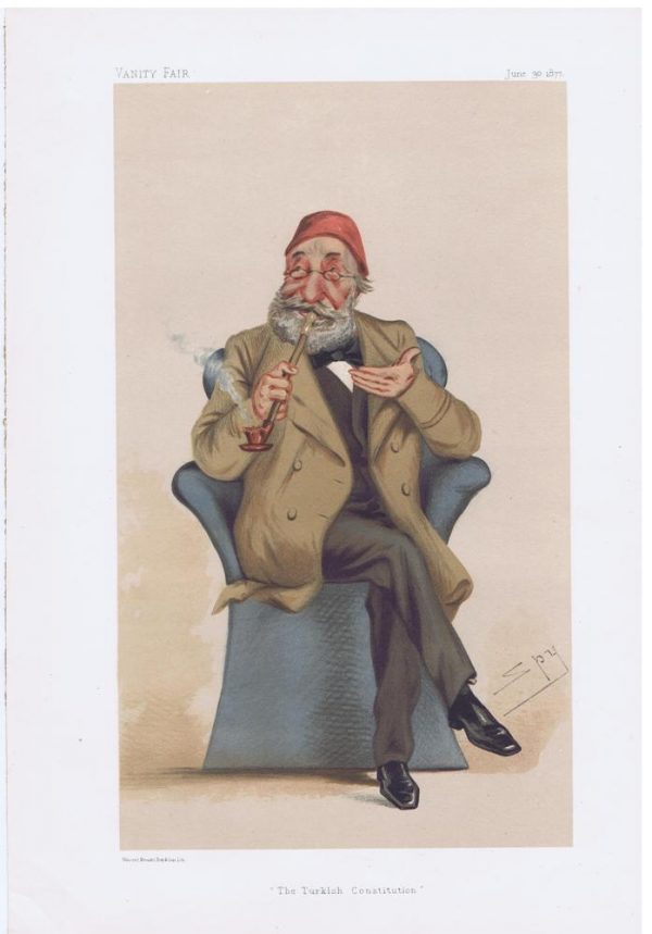 His Highness Midhat Pasha Vanity Fair Print