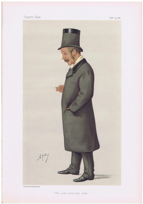 Lieut Colonel Charles George Gordon Vanity Fair Print