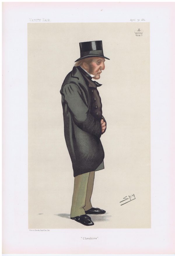 Lord Tollemache Original Vanity Fair Print