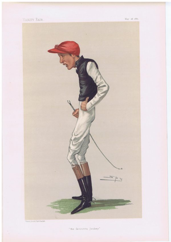 Fred Archer Original Vanity Fair Jockey Print