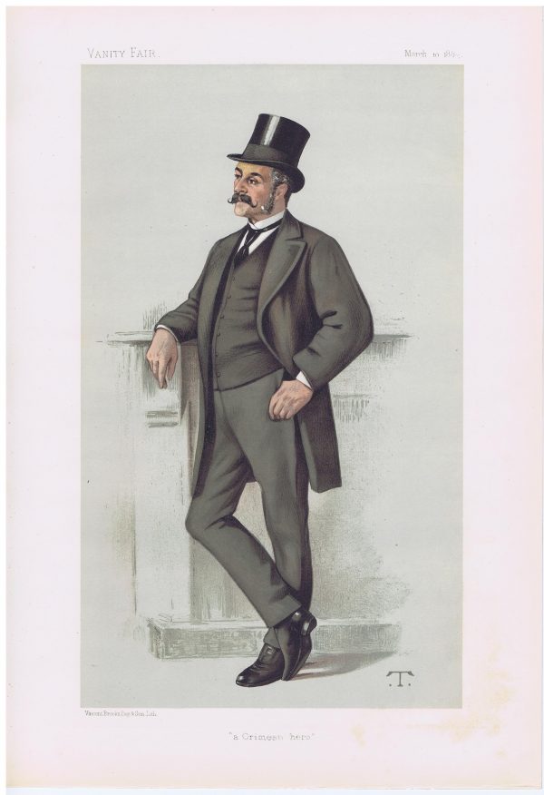 Major General Edwyn Sherard Burnaby Vanity Fair Print