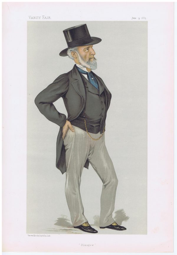 Charles Tennant Original Vanity Fair Print