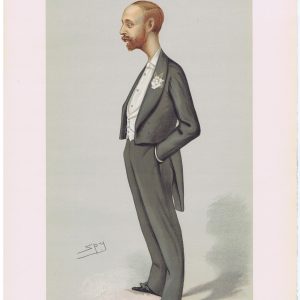 The Earl Of Onslow Original Vanity Fair Print