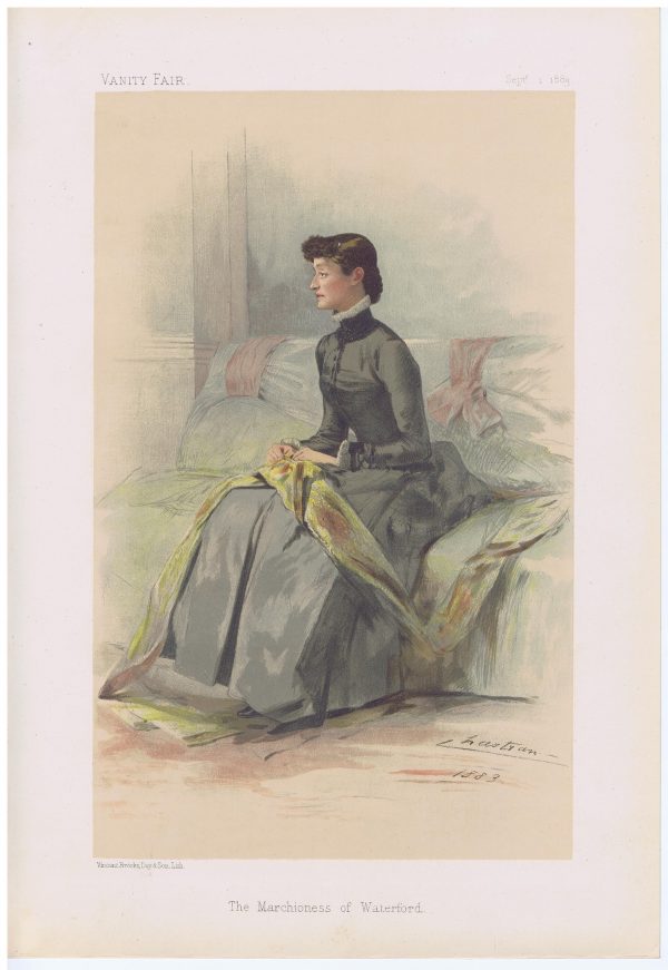 The Marchioness of Waterford Vanity Fair Print