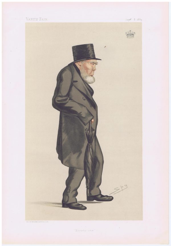 Stephen Moore Earl Of Mountcashell Vanity Fair Print