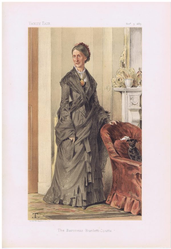 Baroness Burdett-Coutts Vanity Fair Print