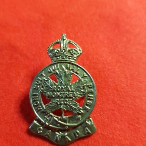 Royal Montreal Regiment Cap Badge 