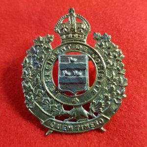 Le Regiment De Joliette Canadian Cap Badge