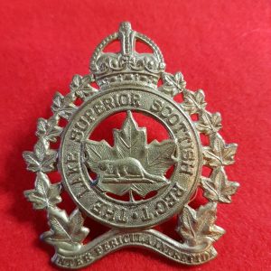 The Lake Superior Scottish Regiment Cap Badge