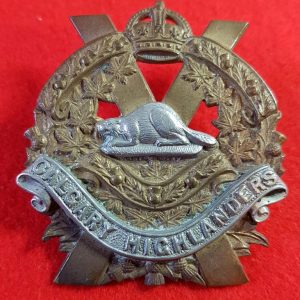 Calgary Highlanders Cap Badge