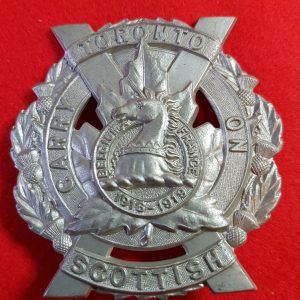 Toronto Scottish Regiment Cap Badge