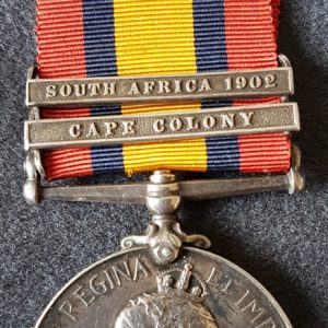 Queen's South Africa Medal Yorkshire Regiment