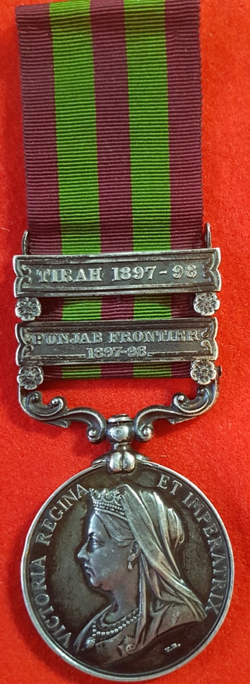 Royal Inniskilling Fusiliers India Medal 1895