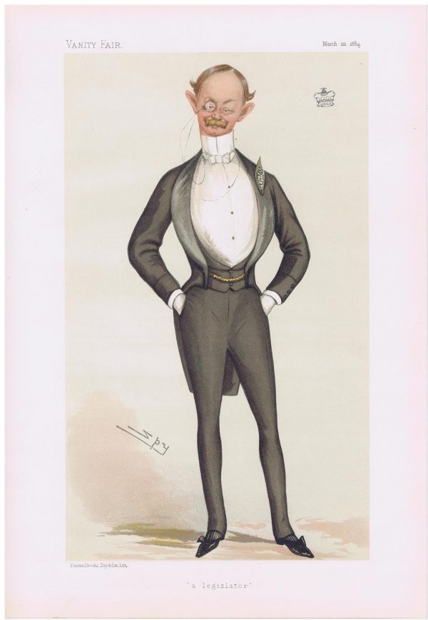 Lord Haldon Vanity Fair Print 1884