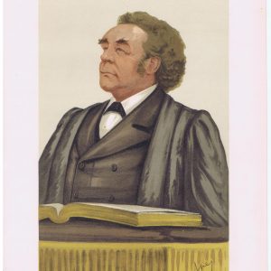 Reverend Joseph Parker Vanity Fair Print