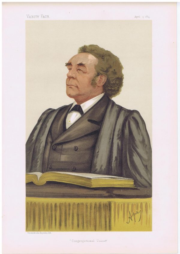 Reverend Joseph Parker Vanity Fair Print