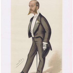 Alfred De Rothschild Vanity Fair Print