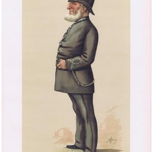 Police Inspector Denning Vanity Fair Print