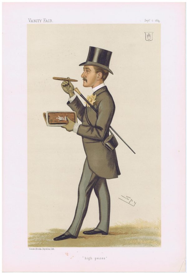 Sir John Christopher Willoughby Vanity Fair Print