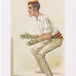 Alfred Lyttelton Vanity Fair Cricketer Print